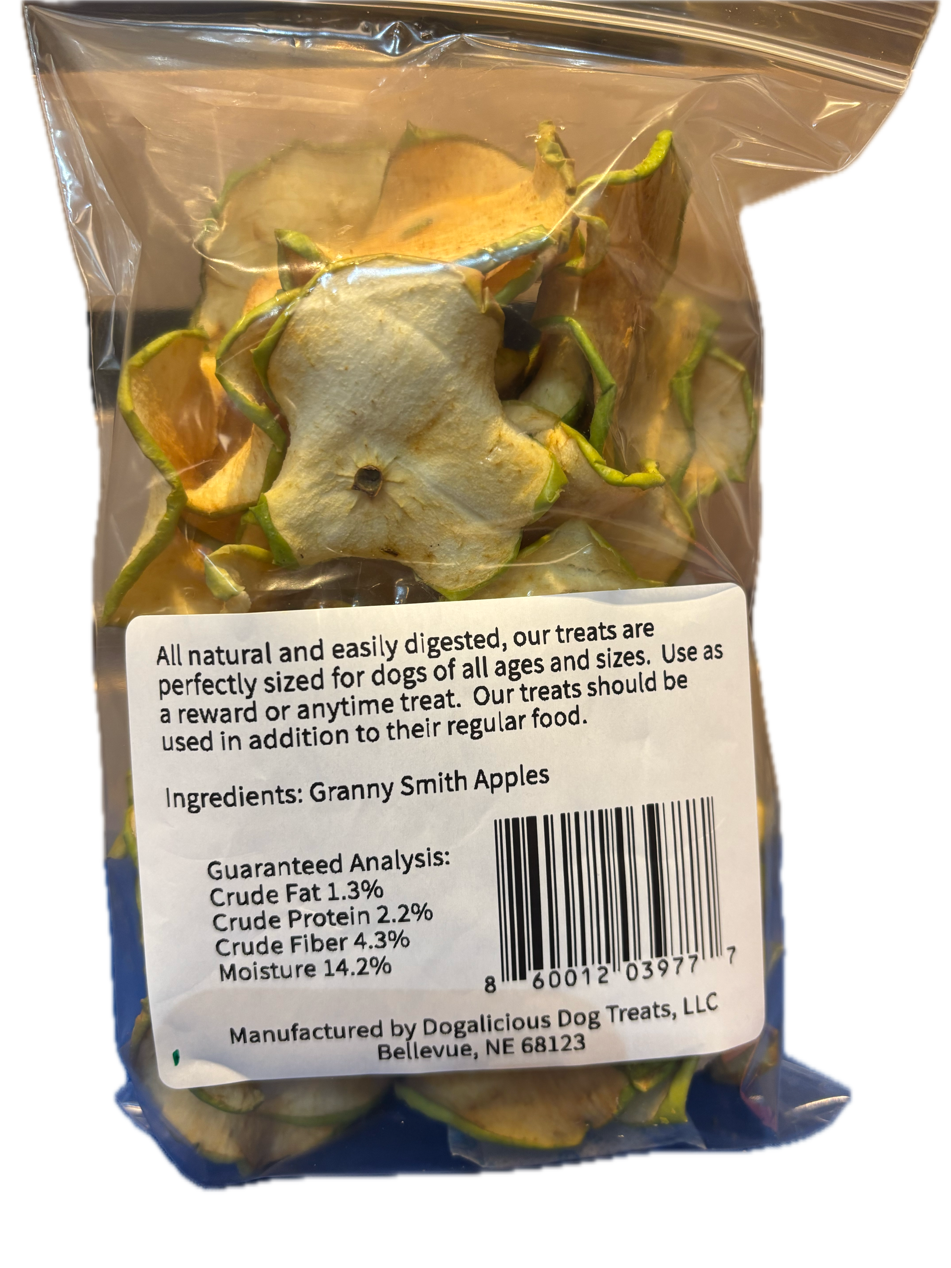 Dog Chips- Apple Chips - Large Bag