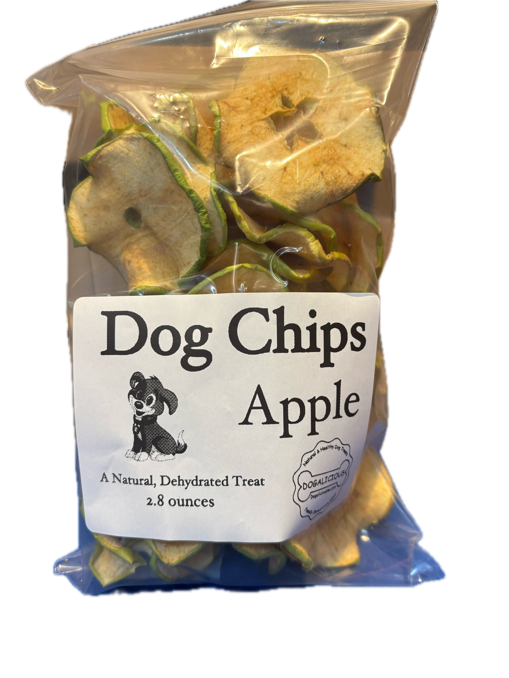 Dog Chips- Apple Chips - Large Bag