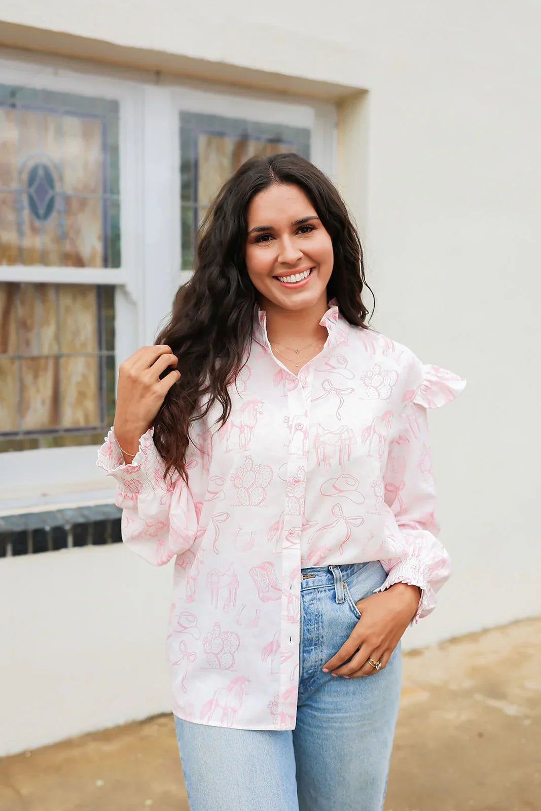 Oh My Stars | Bridget Top Pink XL