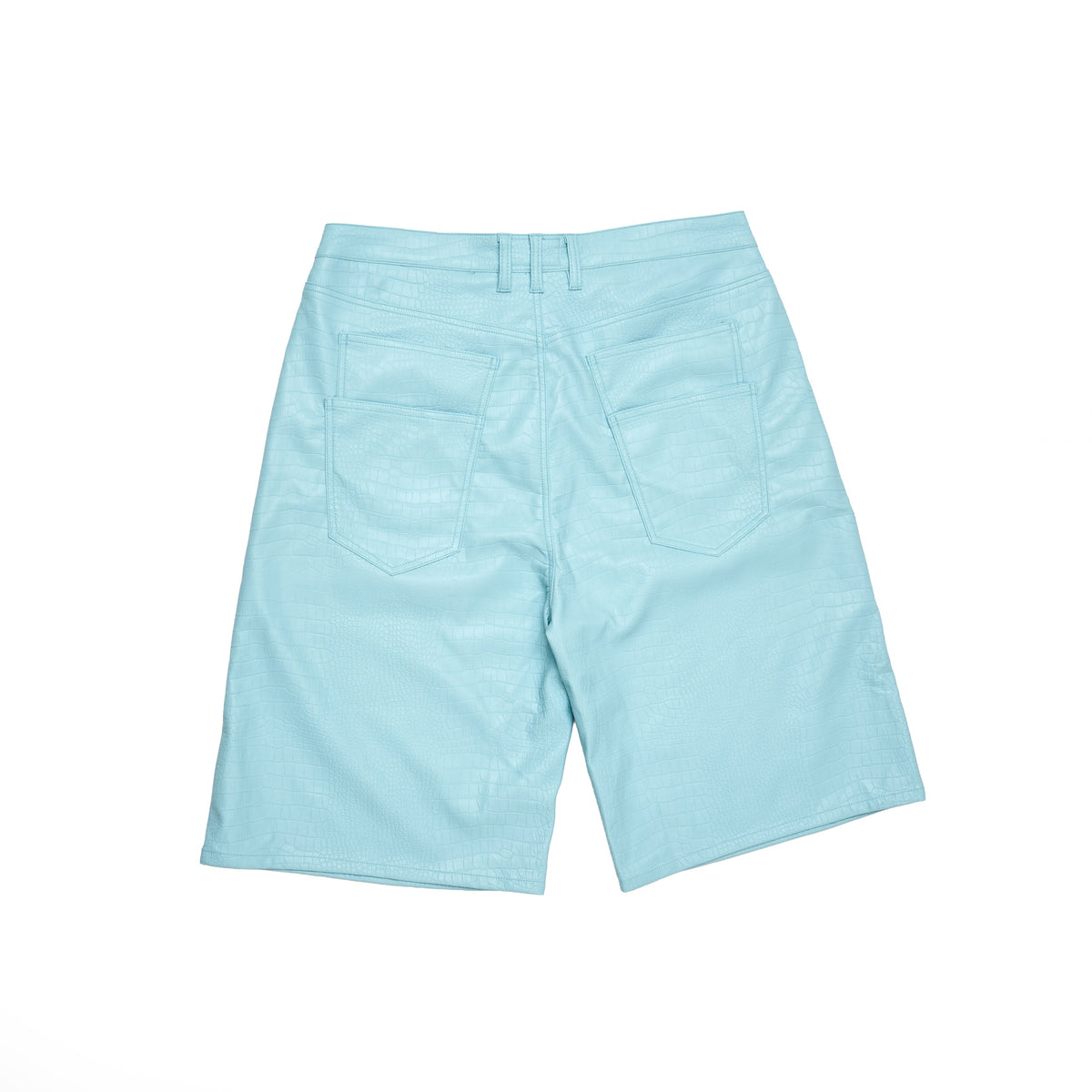 CAPRI CROC LEATHER JORTS