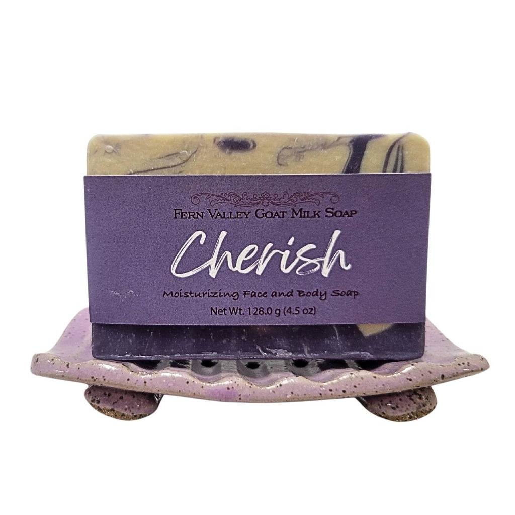 Natural Goat Milk Soap | Cherish - Delightful Sheer Floral Scent