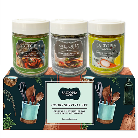 Cook's Survival Kit – Kitchen Seasoning Gift Set