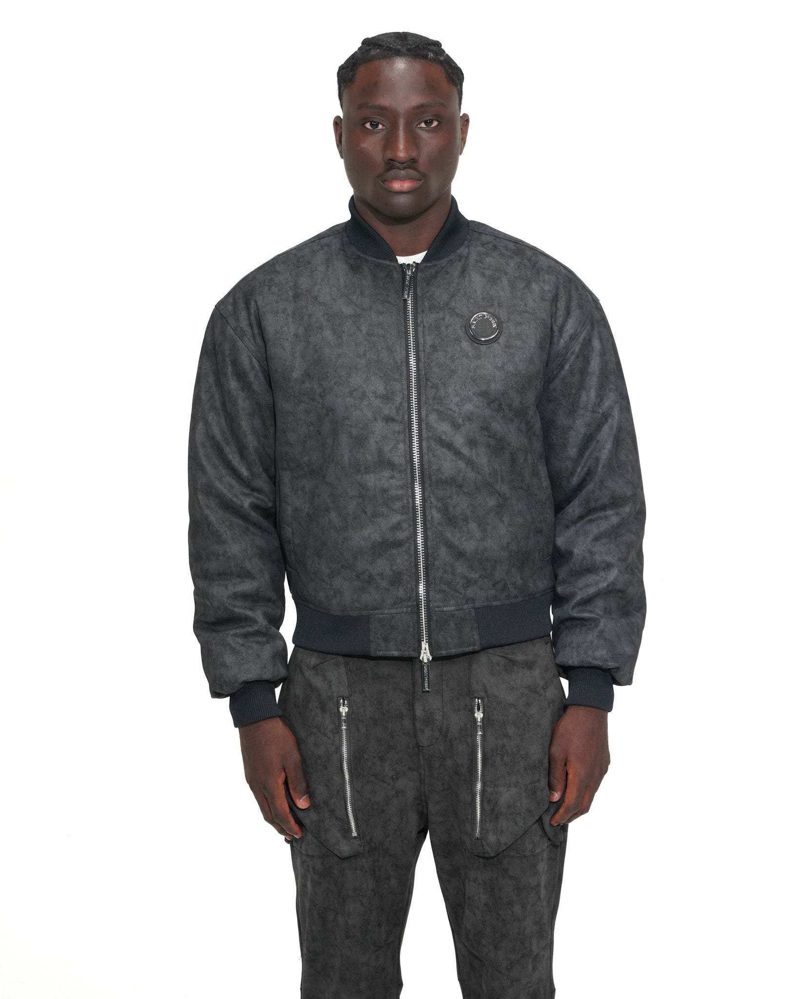 Flight Jacket - Vintage Dark Grey