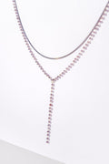 BEADED Y NECKLACE