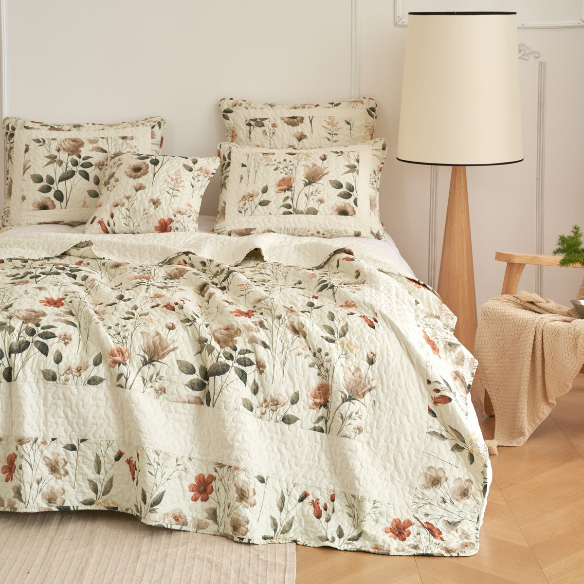 DaDalogy Enchanted Meadow Floral Bed-in-a-Bag Set