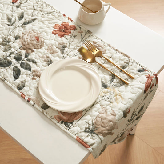 DaDalogy Enchanted Meadow Reversible Floral Table Runner