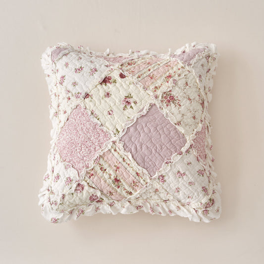 DaDalogy Blush Cottage Rose Pillow Covers – Set of 2