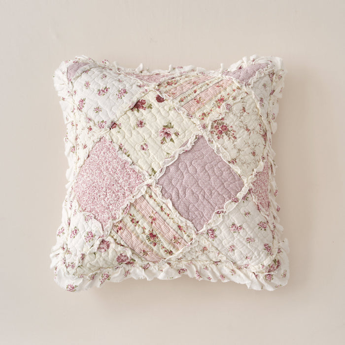 DaDalogy Blush Cottage Rose Pillow Covers – Set of 2