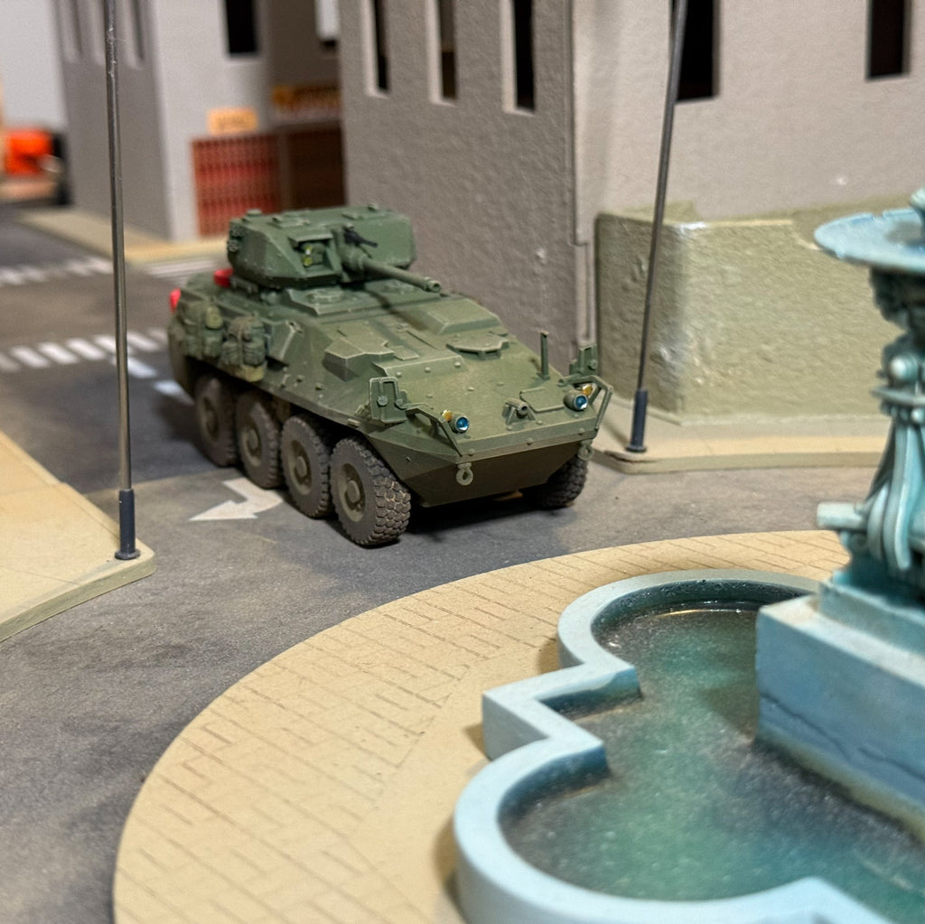 M1296 Stryker Dragoon – 28mm Resin Vehicle Model