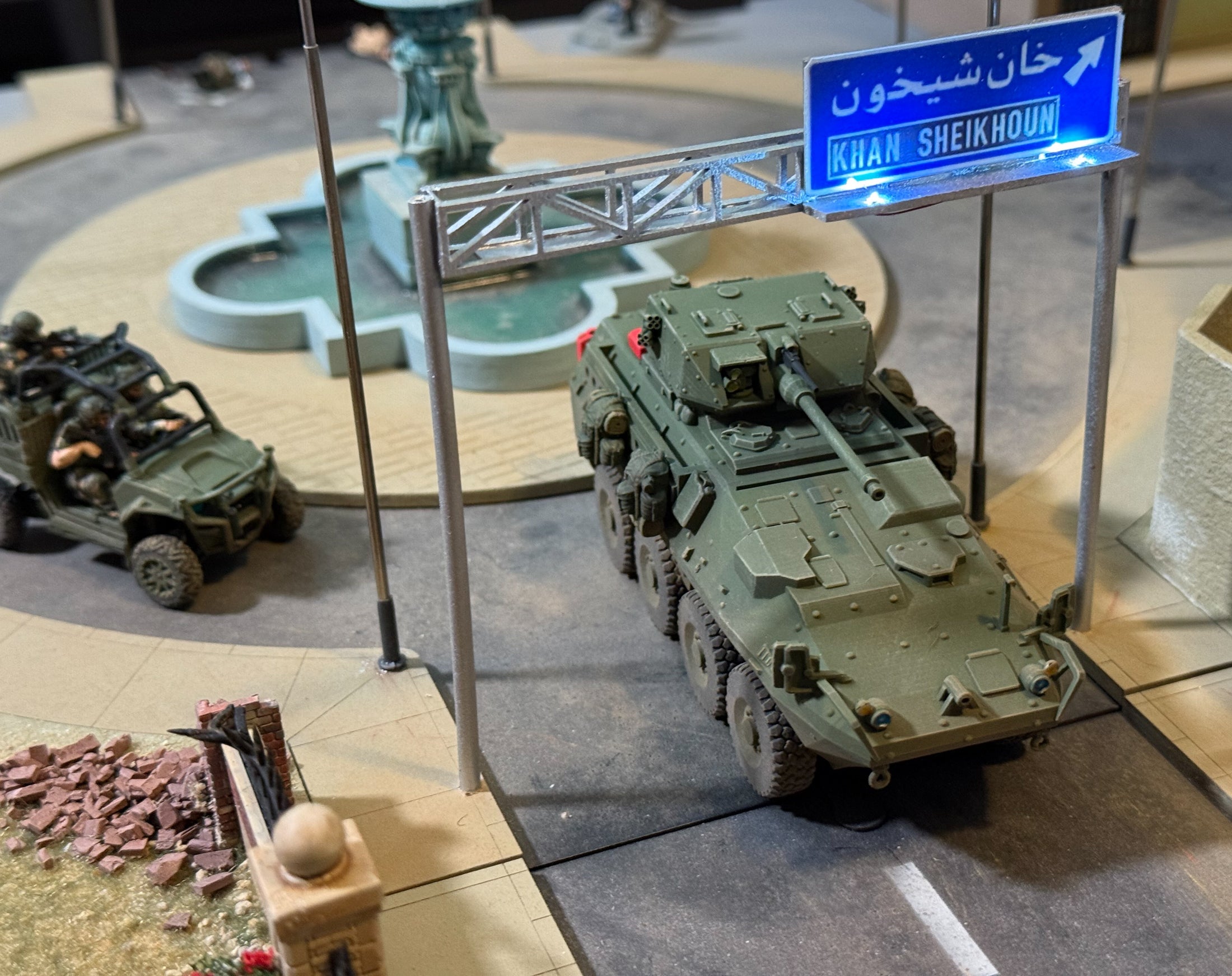 M1296 Stryker Dragoon – 28mm Resin Vehicle Model
