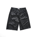 CAPRI CROC LEATHER JORTS