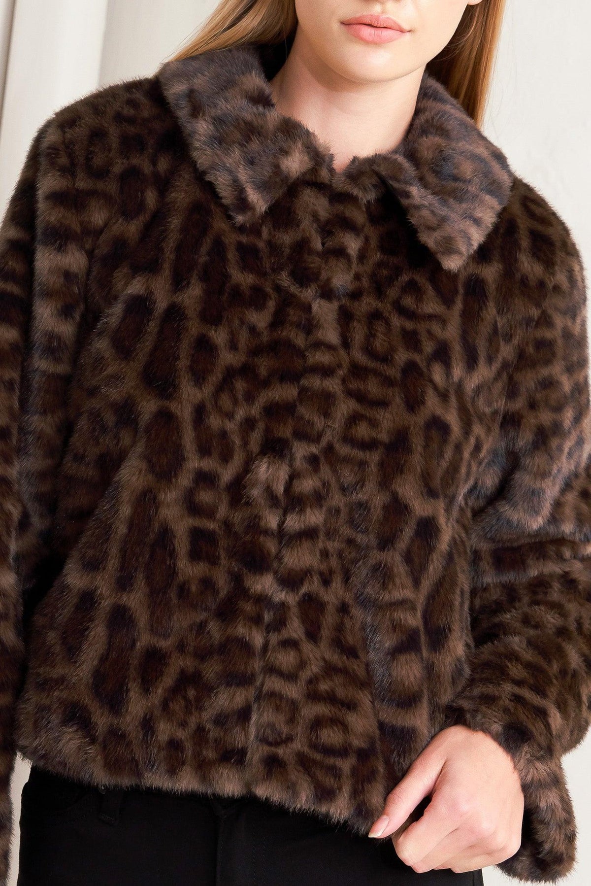 WILD FAME FAUX LEATHER JACKET