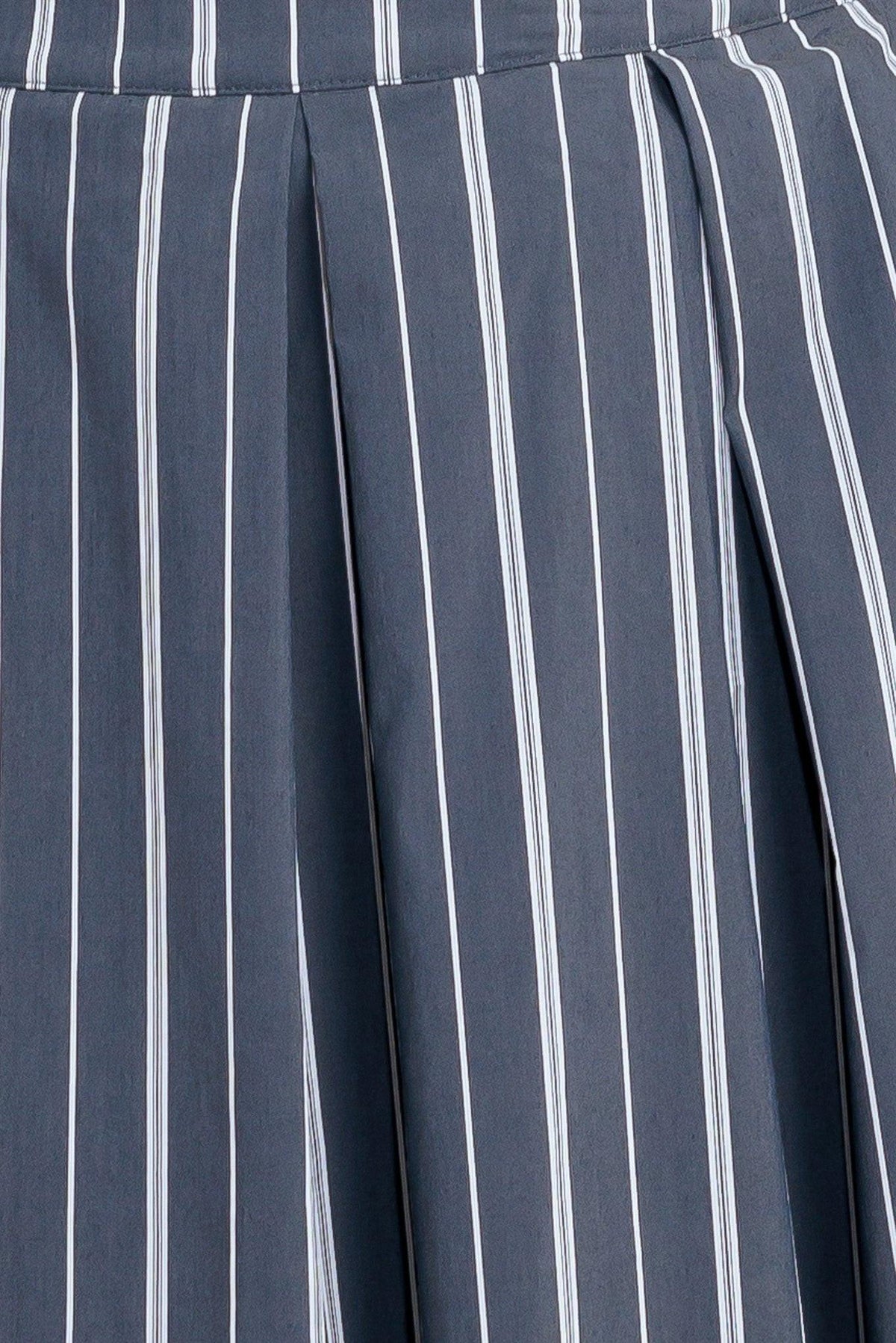 BEHIND THE GRIN WOVEN MIDI SKIRT