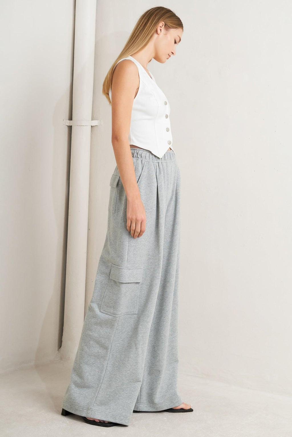 CROSS YOUR MIND KNIT PANTS
