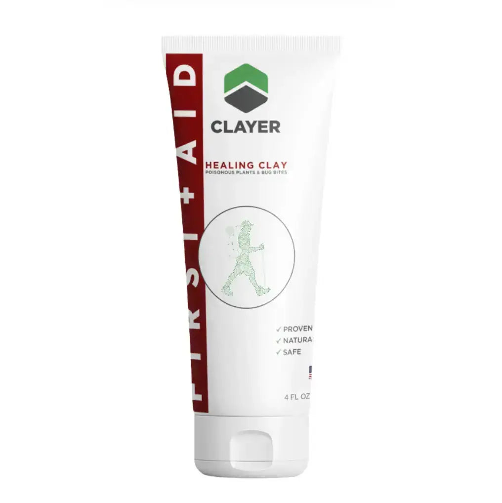 Natural First-Aid Healing Clay - Poison Ivy, Cuts & Insect Bites (Non-Toxic)