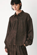 SABLE LOUNGE WOVEN TOP