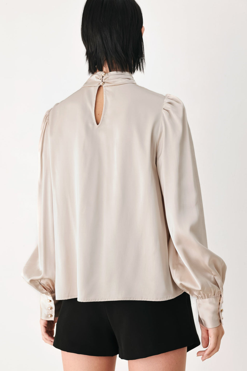 GOLDEN HOUR HIGH NECK BLOUSE