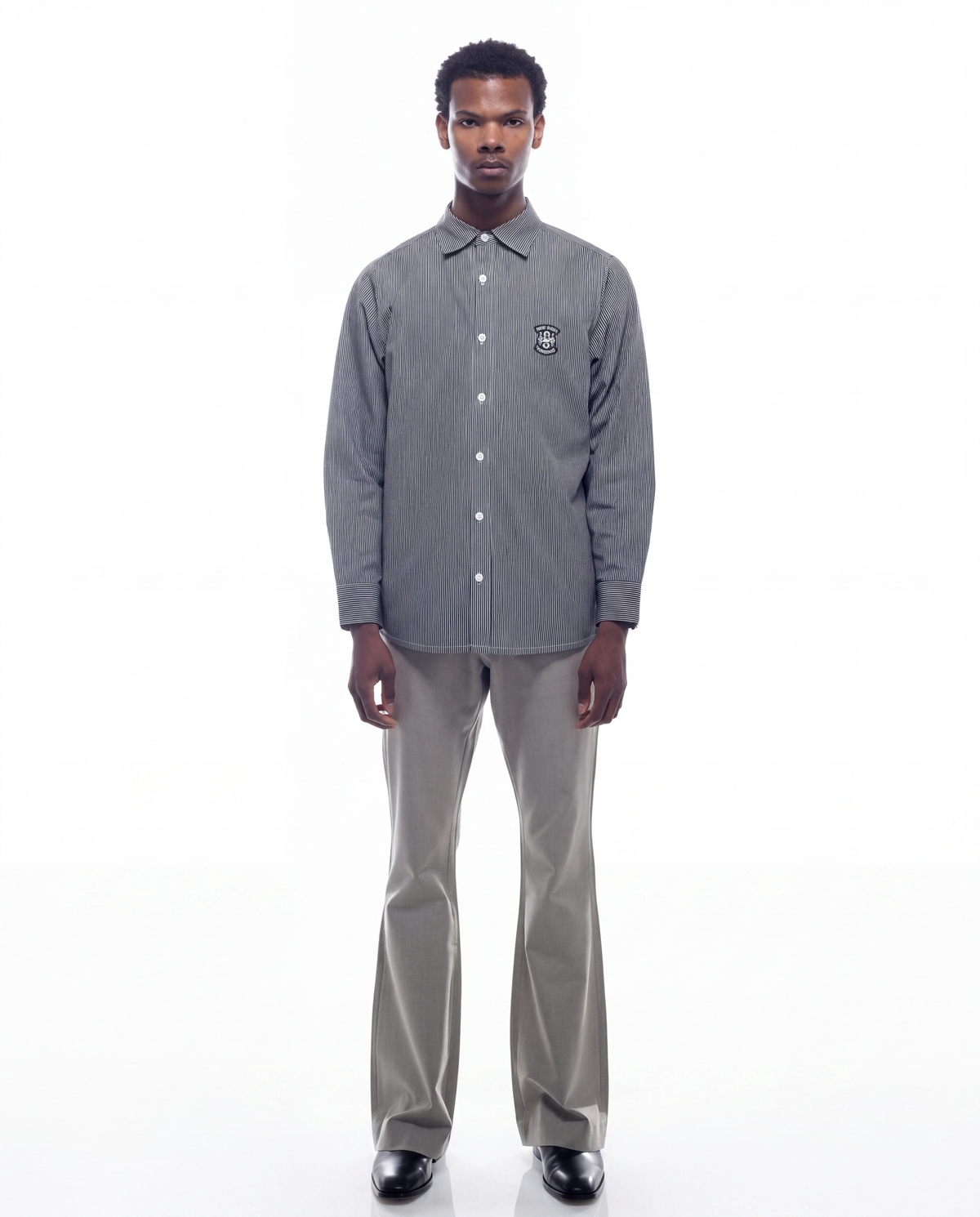 Flare Pants - Gray