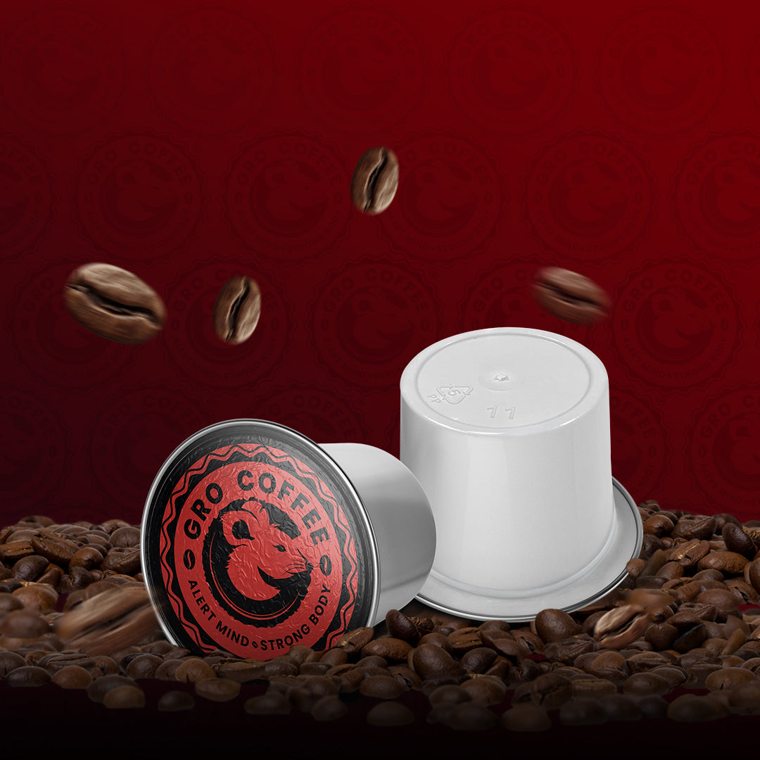 Tanzania Peaberry Caffeinated Pods Qty 12