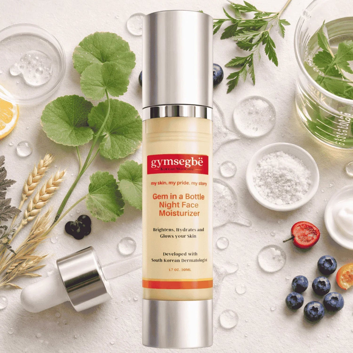 Full-Size Korean Skincare Set for Dark Spots, Fine Lines & Glass Skin