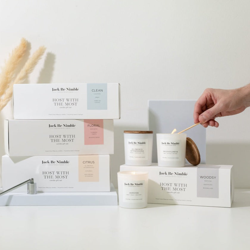 Host with the Most Citrus Soy Candle Gift Set