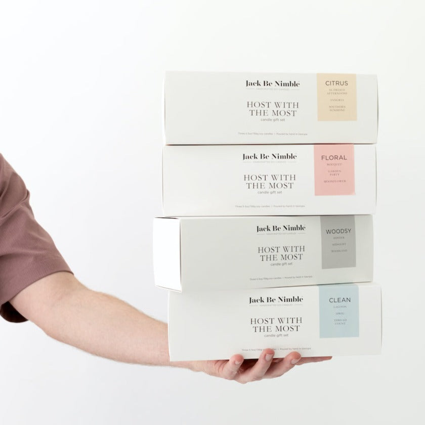Host with the Most Citrus Soy Candle Gift Set