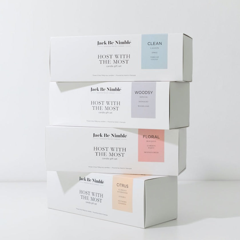 Host with the Most Citrus Soy Candle Gift Set