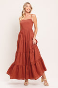 DESERT SUN WOVEN MAXI DRESS