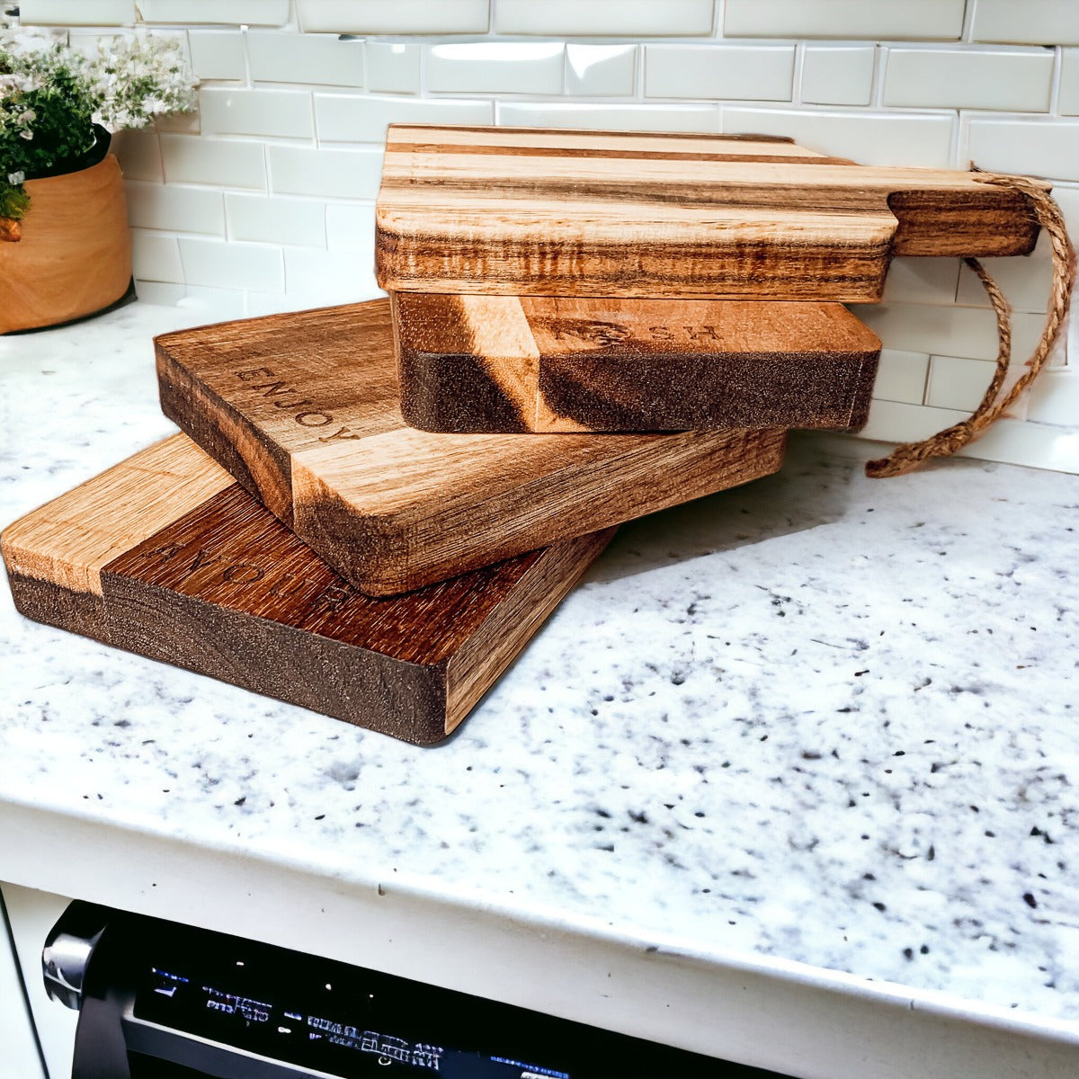 Charcuterie Boards – 8 x 4.5 in (Individual or Set of 4)