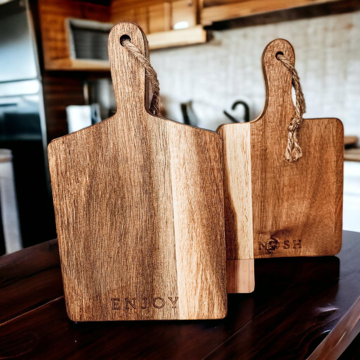 Charcuterie Boards – 8 x 4.5 in (Individual or Set of 4)