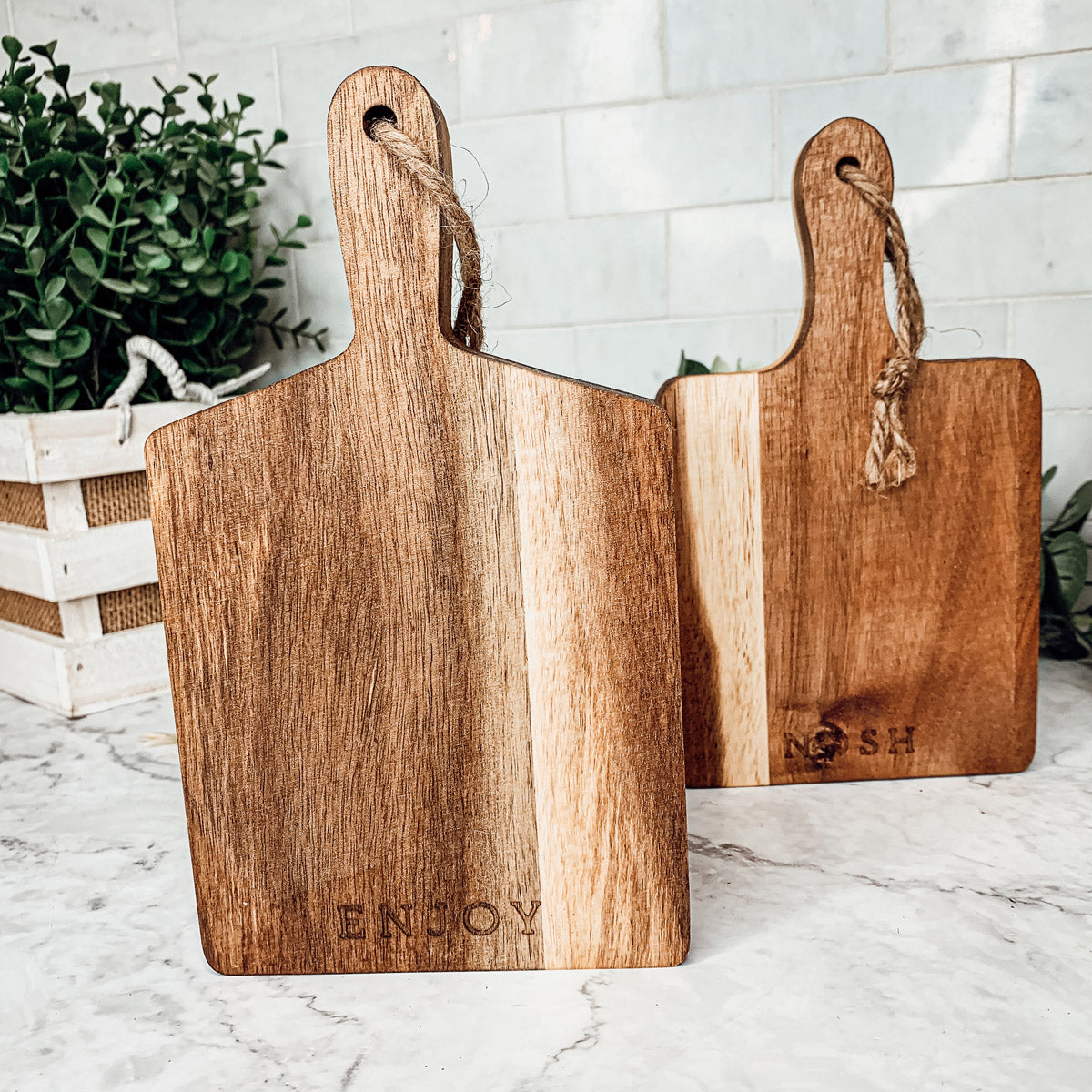 Charcuterie Boards – 8 x 4.5 in (Individual or Set of 4)