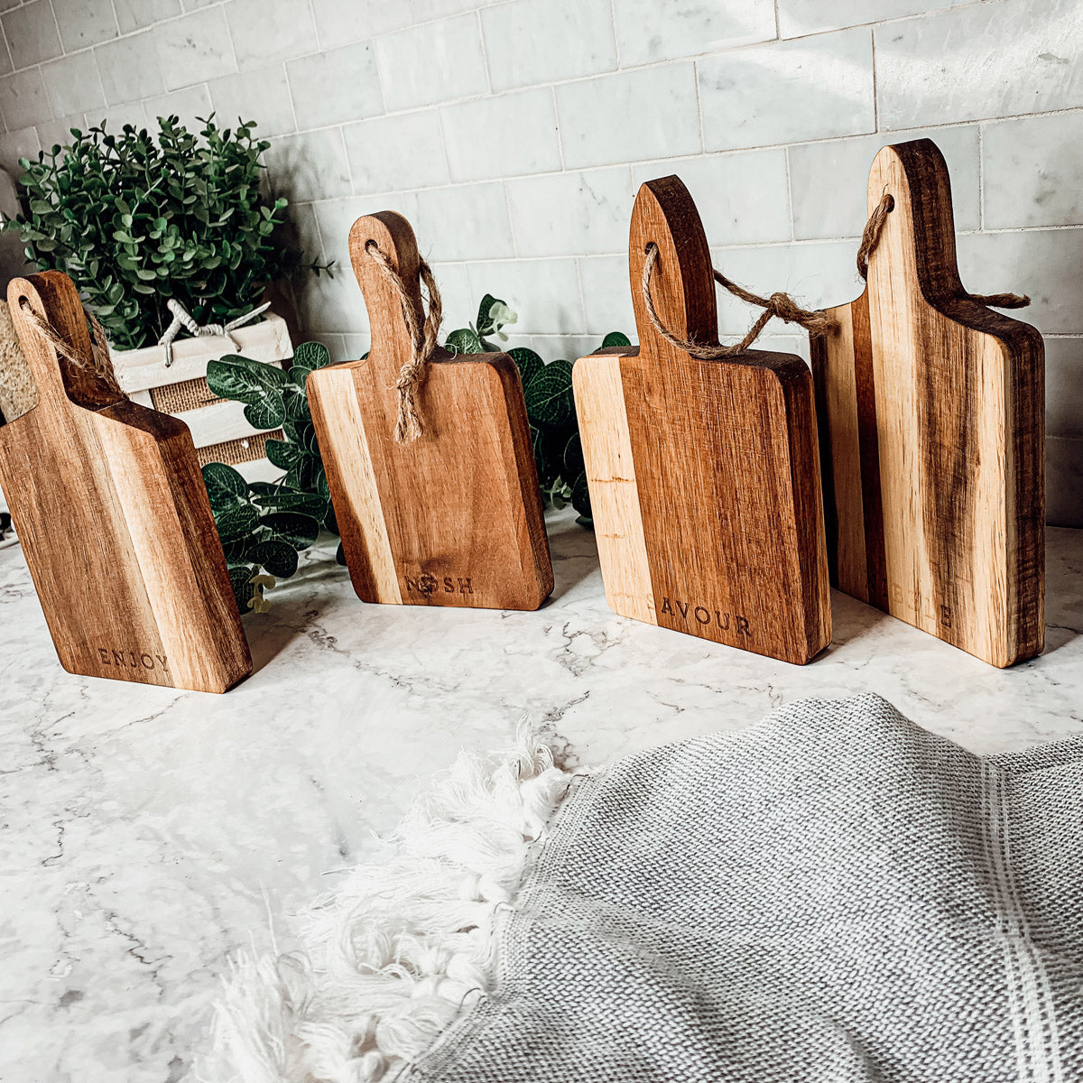 Charcuterie Boards – 8 x 4.5 in (Individual or Set of 4)