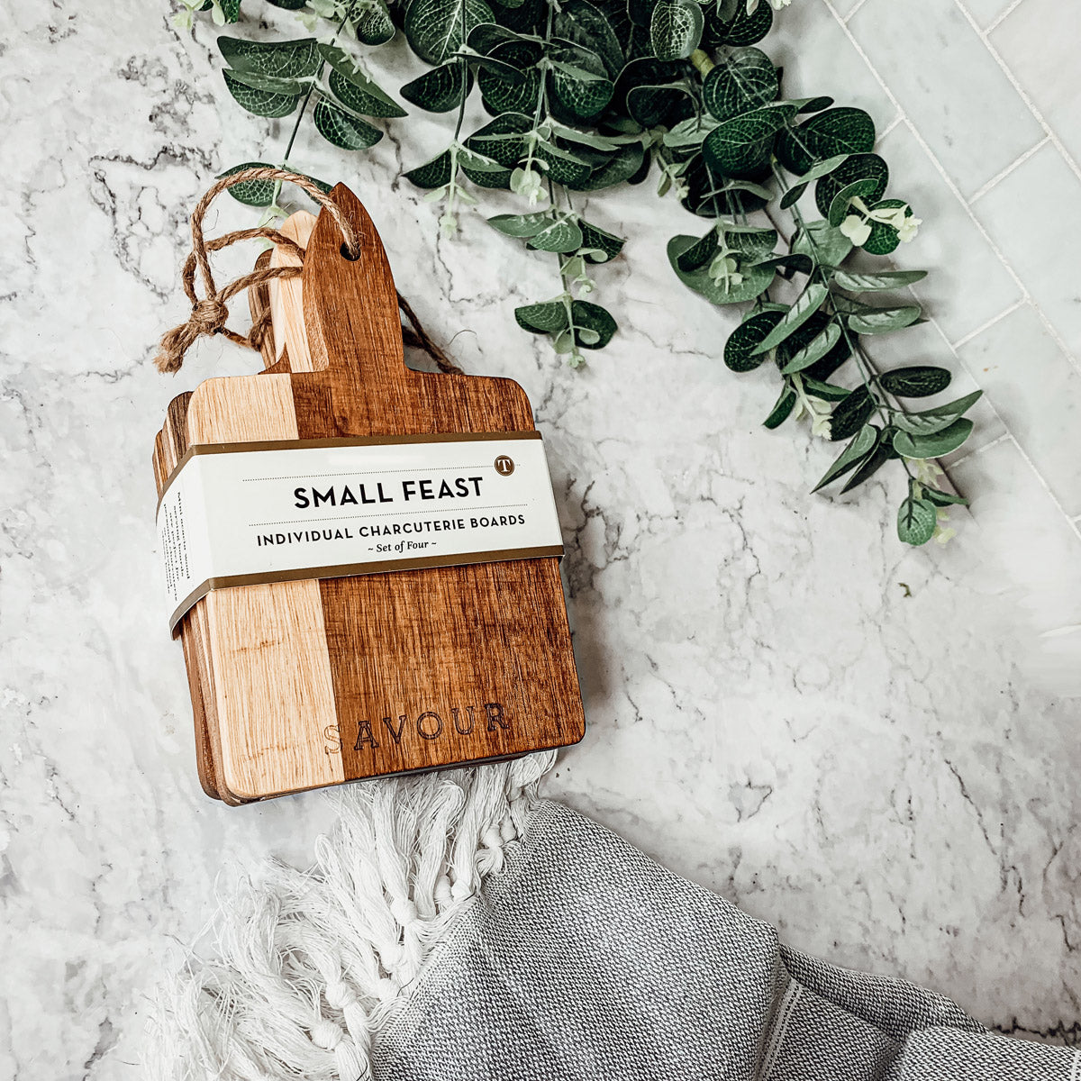 Charcuterie Boards – 8 x 4.5 in (Individual or Set of 4)