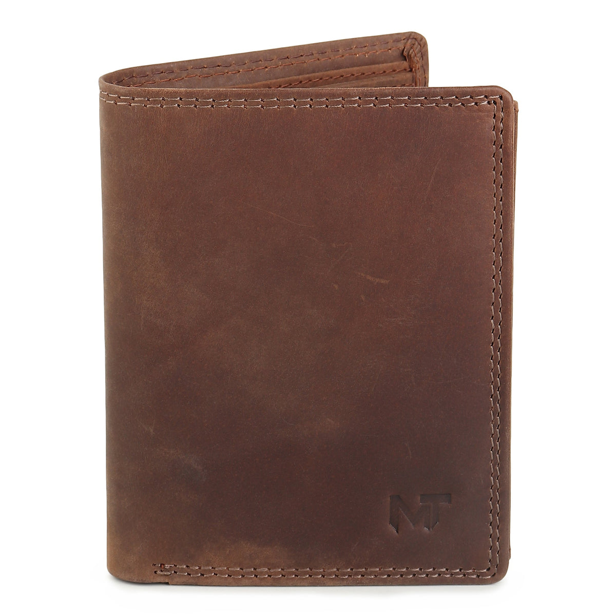 Buffalo Leather Men's Wallet - Vertical
