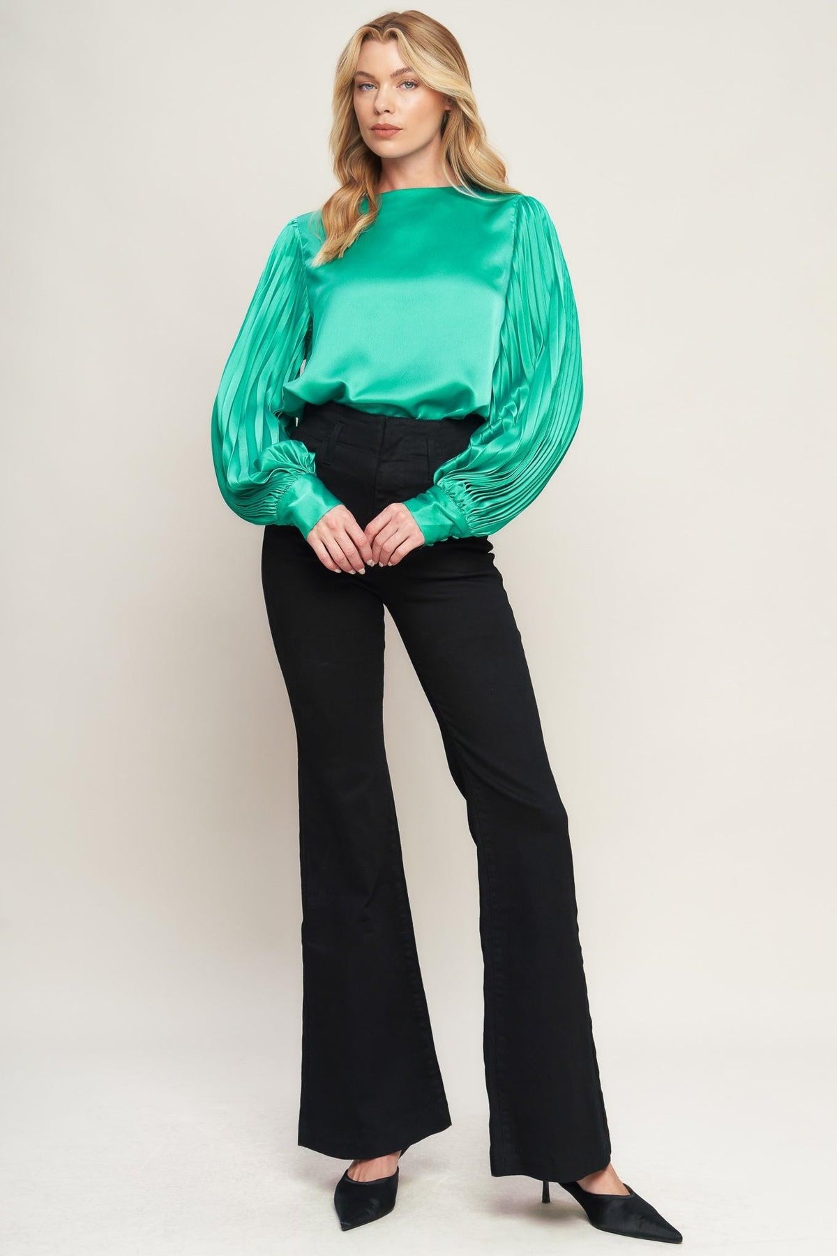 LIKE THE FIRST TIME WOVEN TOP