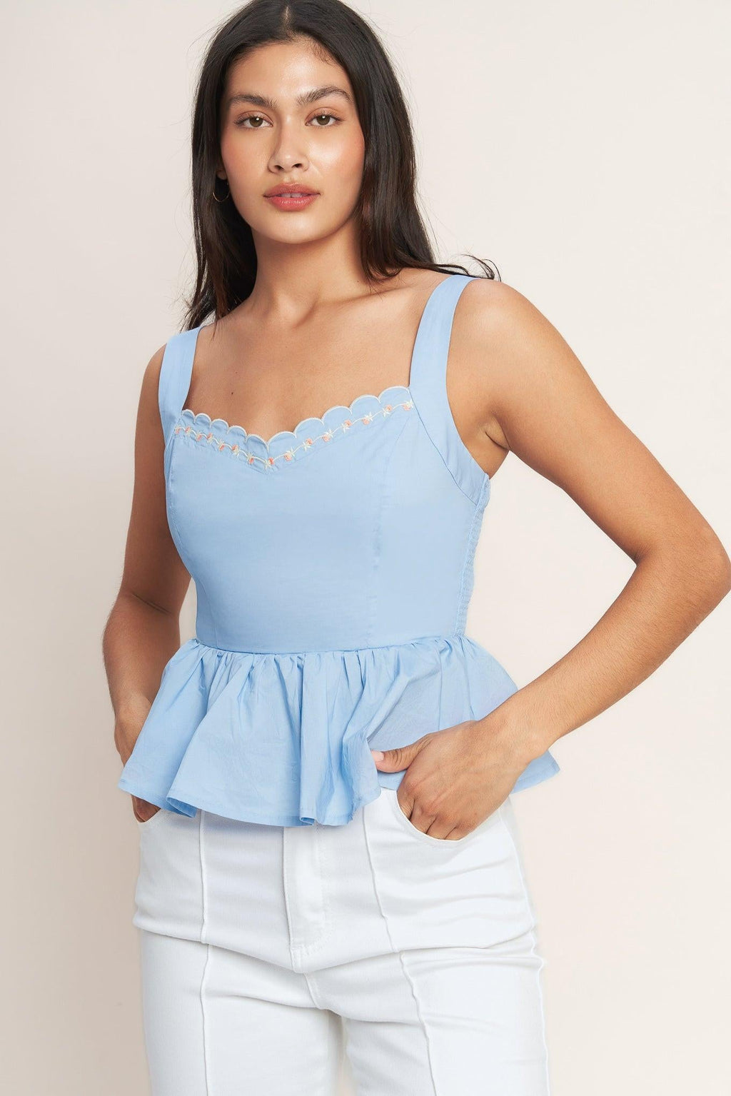 YOU’RE GOING TO LOVE WOVEN TOP