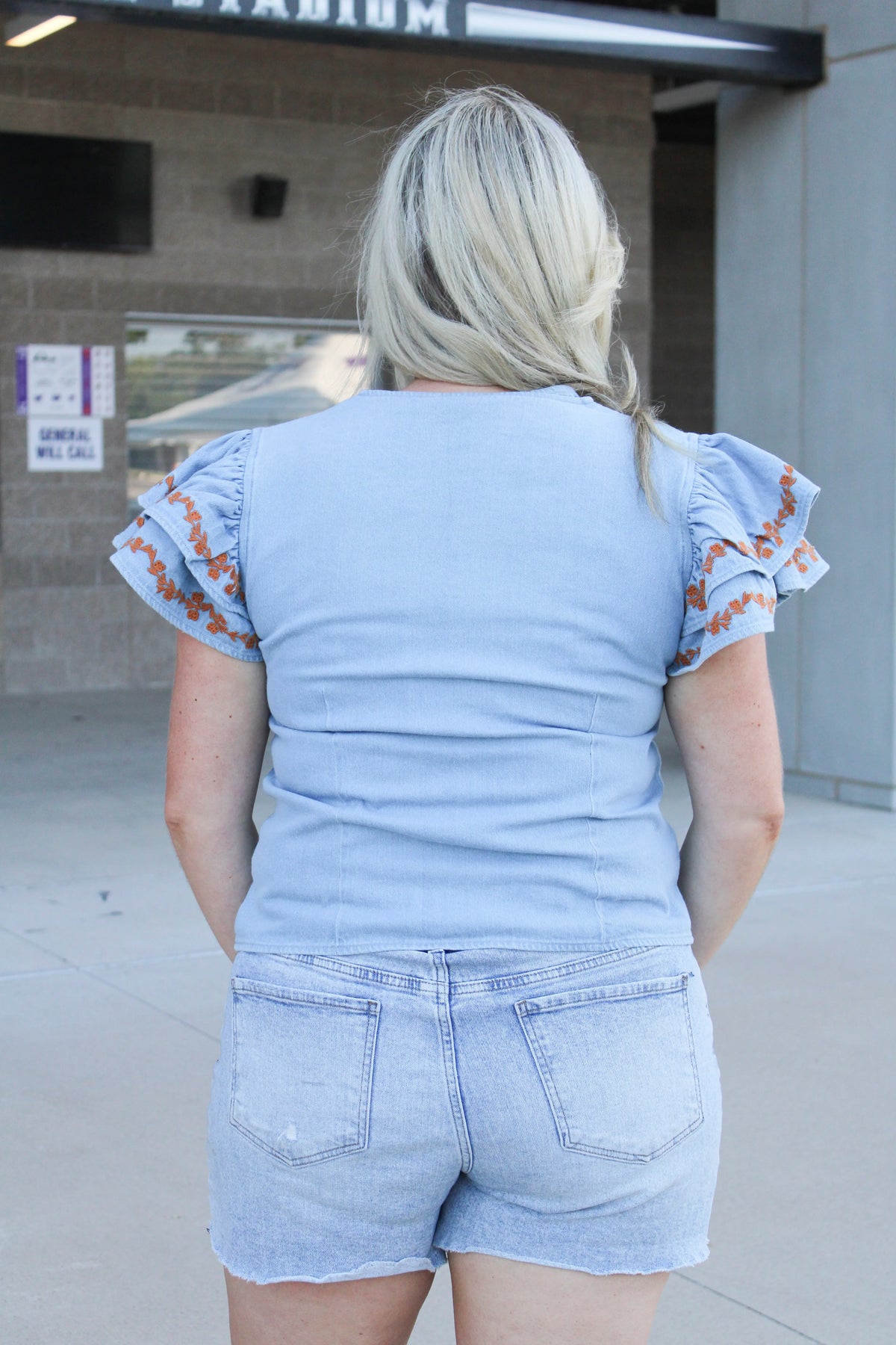 Oh My Stars | Karly Top - Burnt Orange