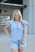 Oh My Stars | Karly Top - Burnt Orange