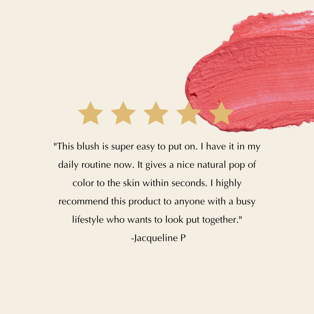 Cream Blush Stick for Cheeks, Lips & Eyes