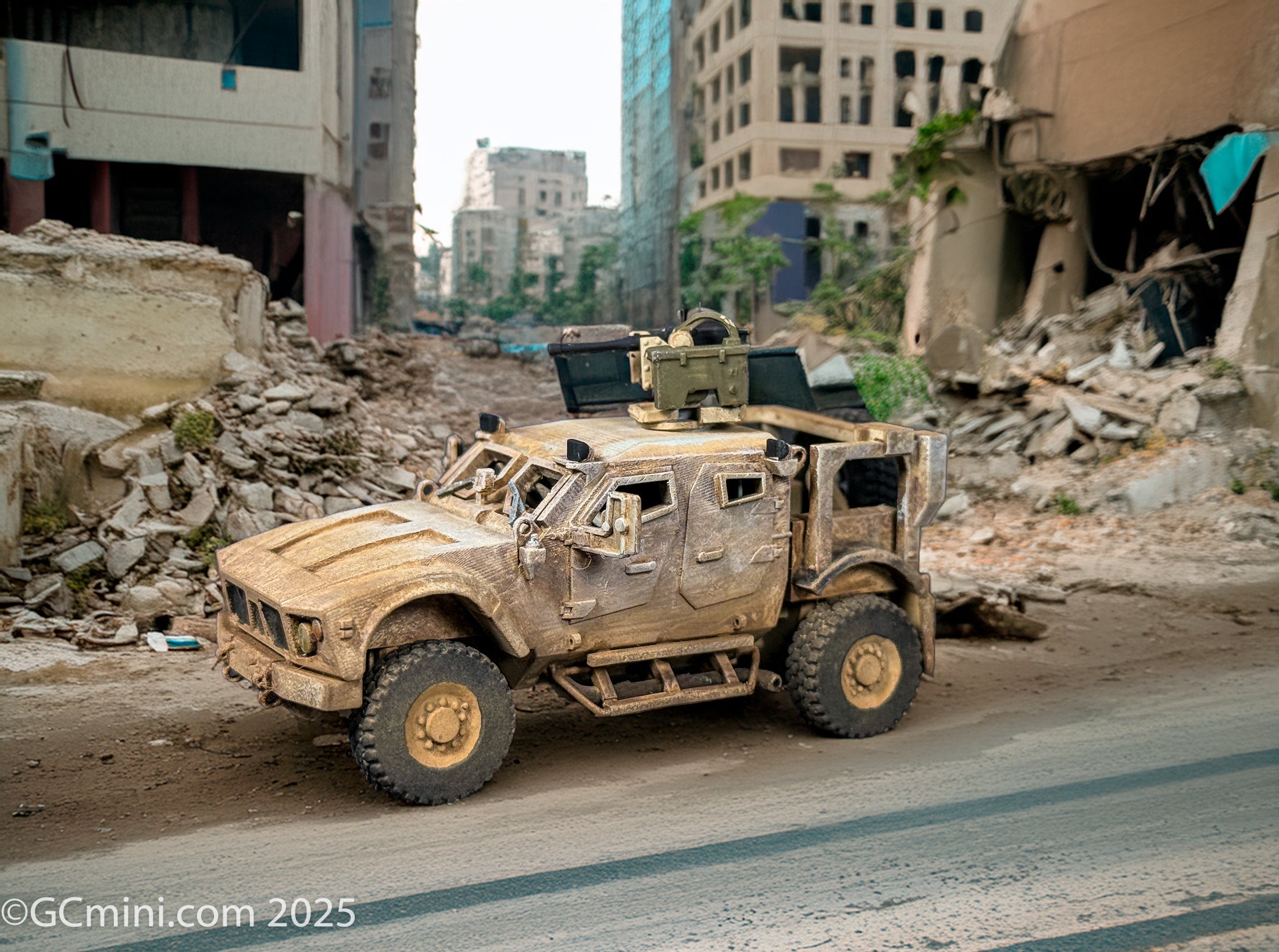 M-ATV MRAP – 28mm Resin Vehicle Model
