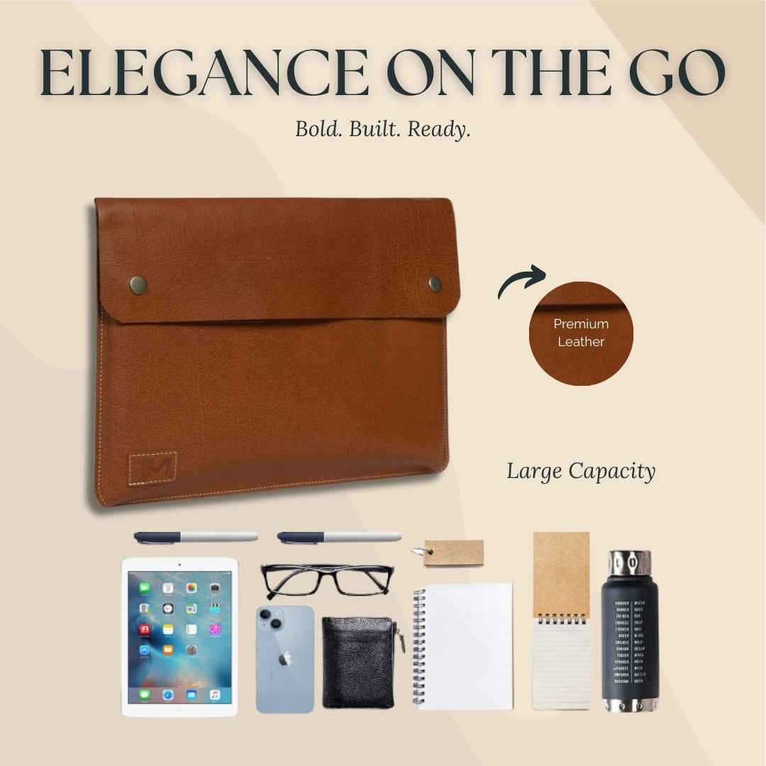 MacBook Leather Laptop Sleeve