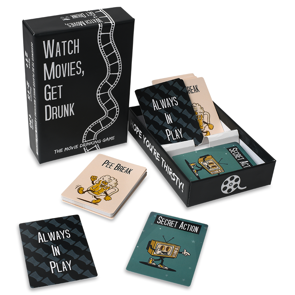 WATCH MOVIES, GET DRUNK - The Live Movie Drinking Game