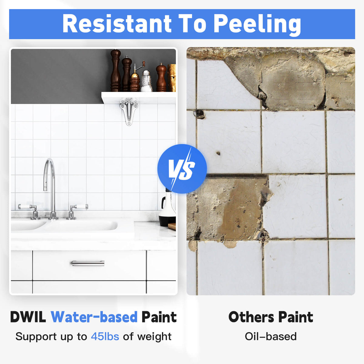DWIL Water-Based Tub & Tile Refinishing Kit with Tools