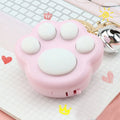 Cat Paw Memory Game Keychain