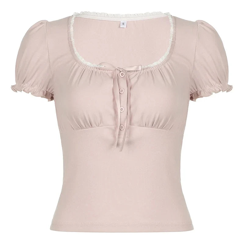 Sweet Button-up Top