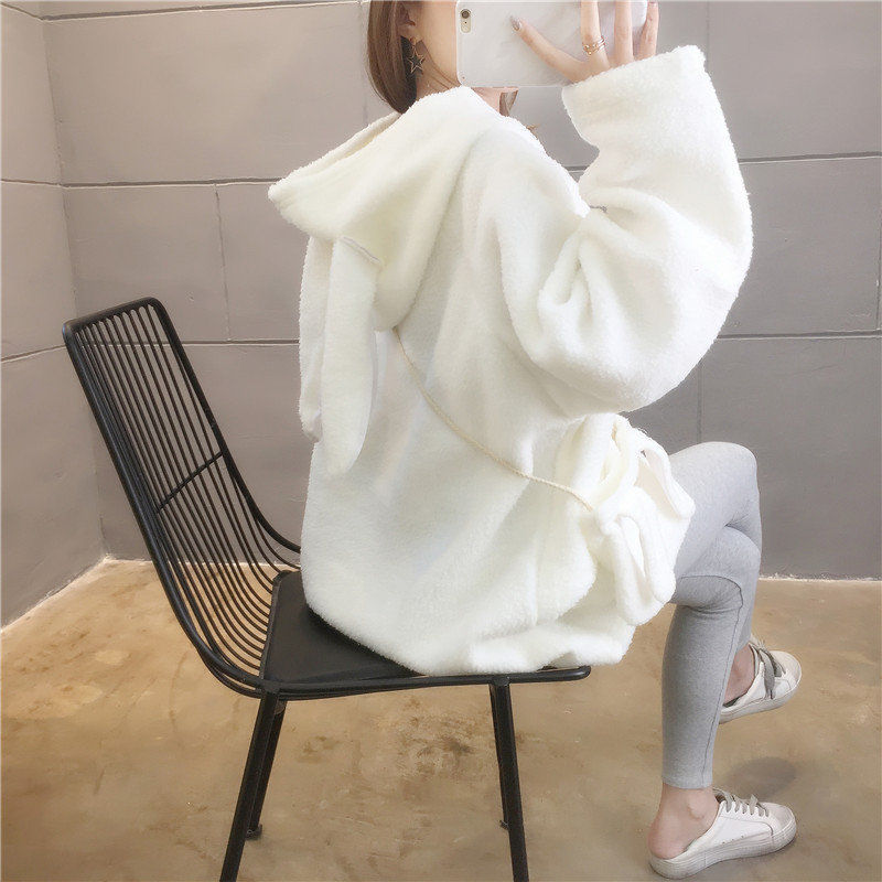 Loose Bunny Hoodie