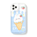 Ice Cream Bunny iPhone Case