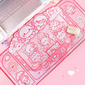 Kawaii Axolotl Gaming Desk Pad