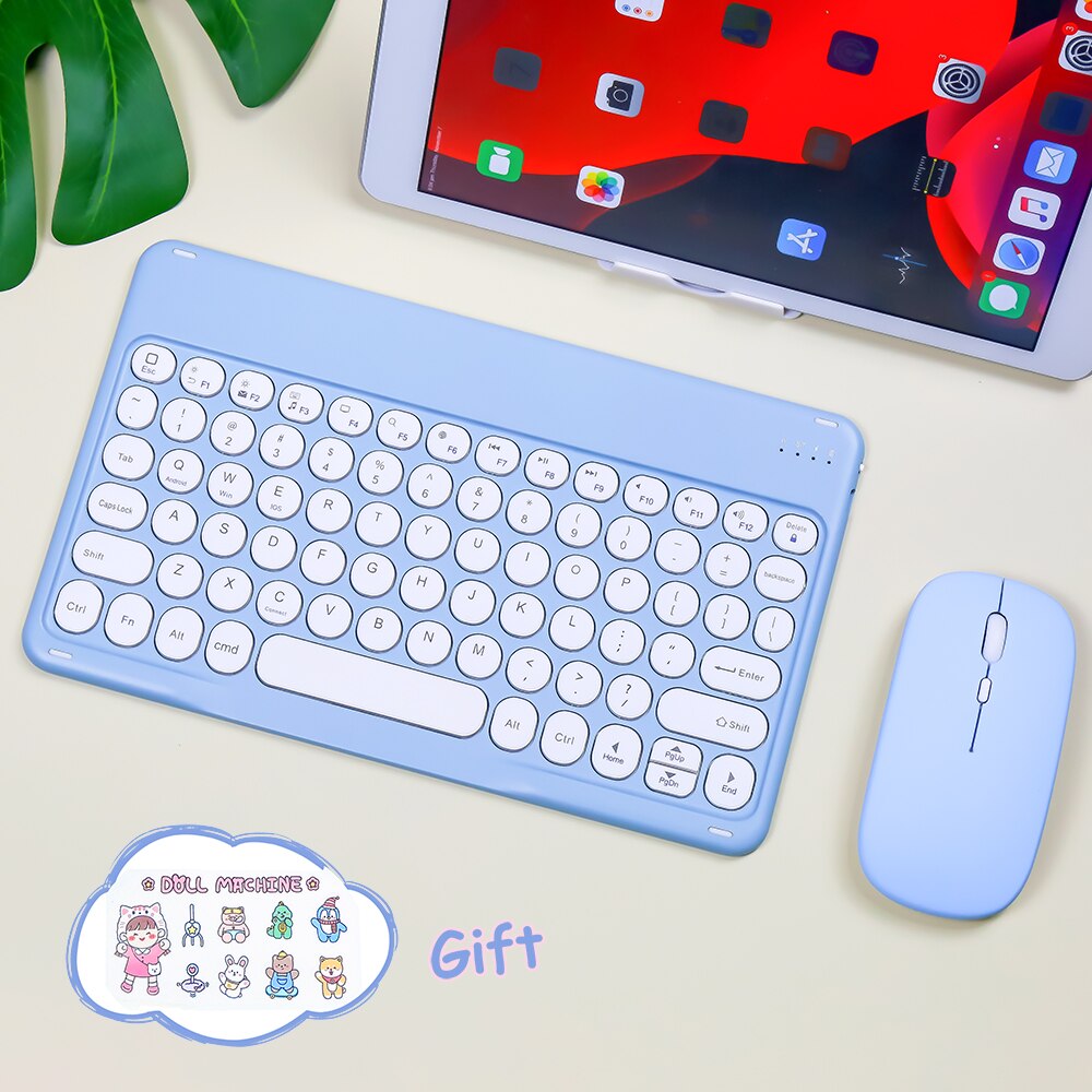 Pastel Wireless iPad Keyboard & Mouse