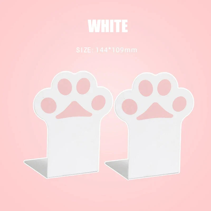 Kawaii Cat Paw Bookends